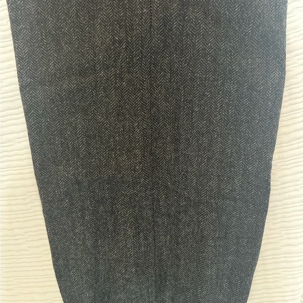 NWT Sezane Eloane Gray Herringbone Skirt - Picture 11 of 12